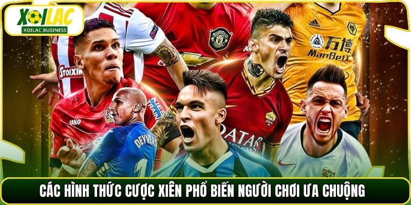 Các hình thức cược xiên phổ biến người chơi ưa chuộng 